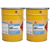 Set di 2 protezioni incolori per pavimenti SIKA Sikagard 681 Protection - 11L