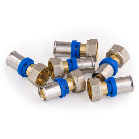Racor Hembra Tuerca Libre Multicapa QUICK PLOMBERIE - Ø16 Hembra 1/2 x6 unidades