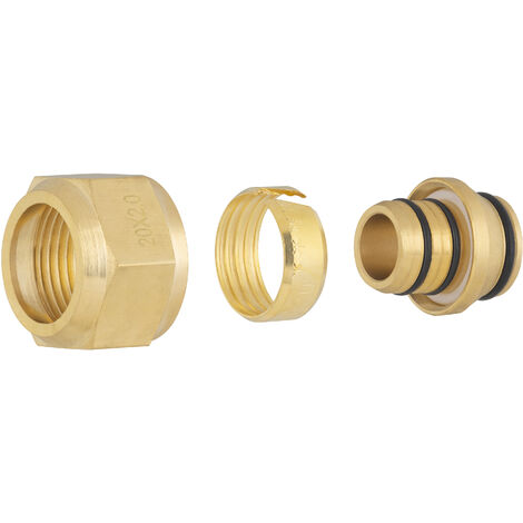 Conector Eurocono  NOYON & THIEBAULT para tubo multicapa - 3/4 Compresión Ø20
