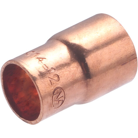 Manguito Cobre Hembra reducida QUICK PLOMBERIE - Ø14 Ø12