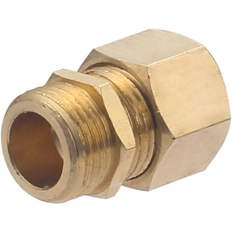 Racor Macho Bicónico QUICK PLOMBERIE - Ø10 Macho 3/8