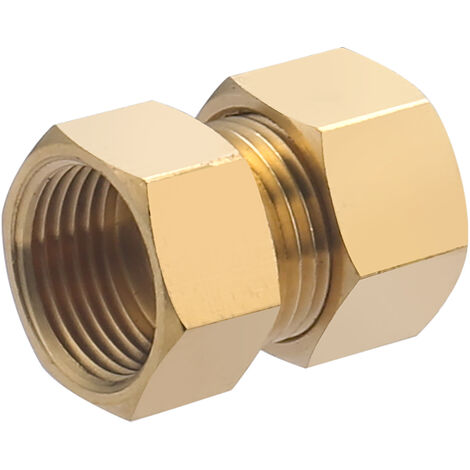 Racor Rápido Hembra Junta Mixta QUICK PLOMBERIE - 3/8 Ø10mm