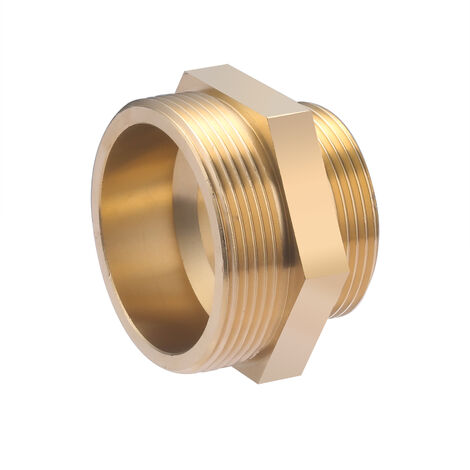 Machón Reducido Latón QUICK PLOMBERIE - Macho 2" Macho 1 1/2
