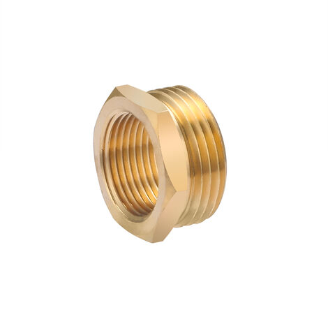Reducción Hexagonal Tope Exterior QUICK PLOMBERIE - M 1' H 3/4