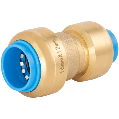 Conector automático universal de unión reducida TOUT PUSH Ø16 - Ø12
