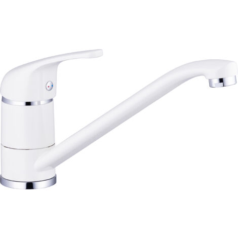 Grifo de fregadero blanco TILT by Eurosanit