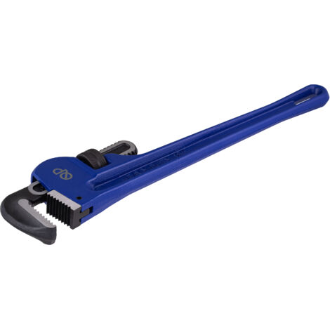 Llave de tubo de acero al forjado STILLSON QUICK PLOMBERIE 450mm apriete máximo 60mm