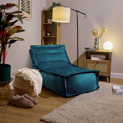 Icon Dolce Pouf Velours, Lot de 3, Pouf Poire avec Remplissage, Fauteuil Salon Confortable, Fauteuil Chambre, Meuble Salon, Decoration Chambre, Jaune