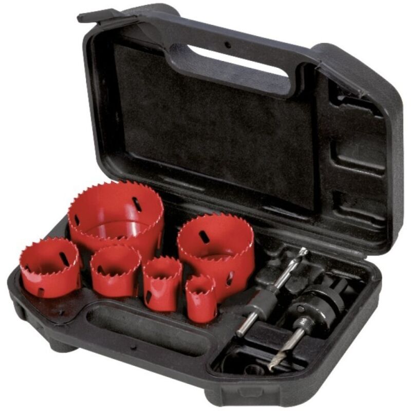 VEVOR Scie Cloche Bi-métal Coffret De Scie Trépan Avec 18PCS Lames De