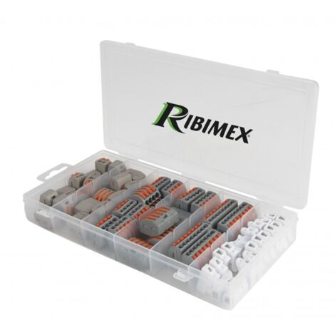 Coffret 50 dominos et bornes automatiques à levier (1/3)