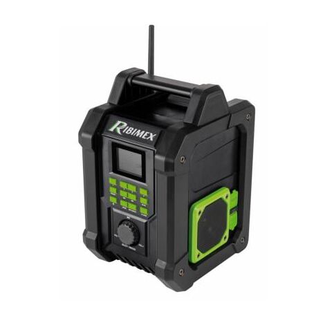 Radio sur batterie R-BAT20 20 volts sans batterie ni chargeur (1/2)