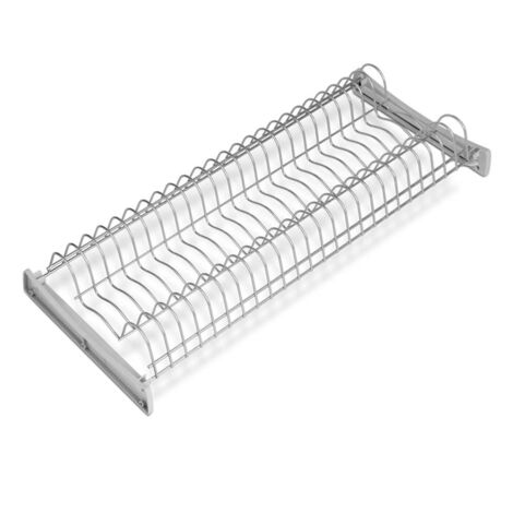 Égouttoir Suprastar acier couleur aluminium pour module de cuisine 700 mm