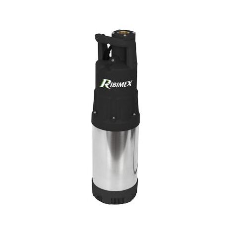 Ribiland – Pompe immergée automatique 1200 W – Débit max. 6000 l/h – Hauteur de refoulement max. 45 m – 4 turbines pour eaux claires (1/7)