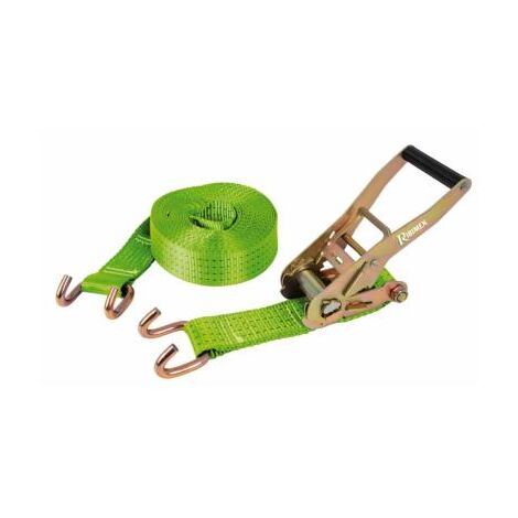 Sangle arrimage à cliquet crochets 50mmx9m 2000/4000kgs (1/2)