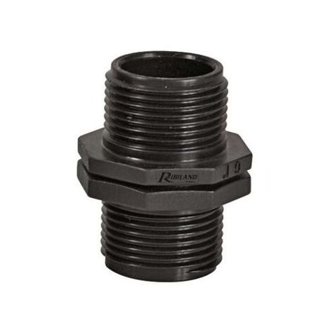 Raccord réduction pompe surface 1" x 3/4" mâle/mâle (1/2)