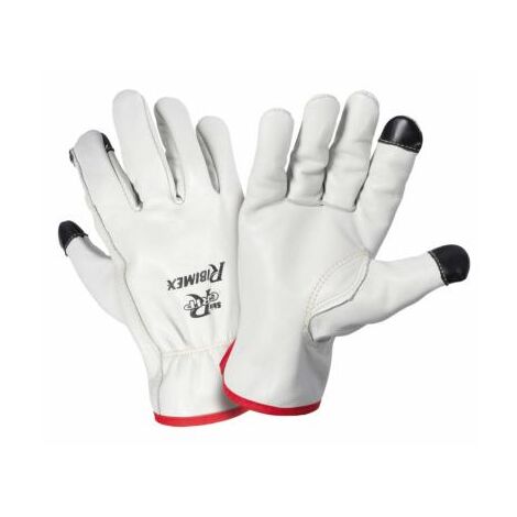 Gants de travail cuir vachette fleur Skin'Rgrip taille 8 (1/2)