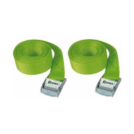 Sangles bagagères 25mmx2,5m 250 à 500kgs en lot de 2 (1/2)
