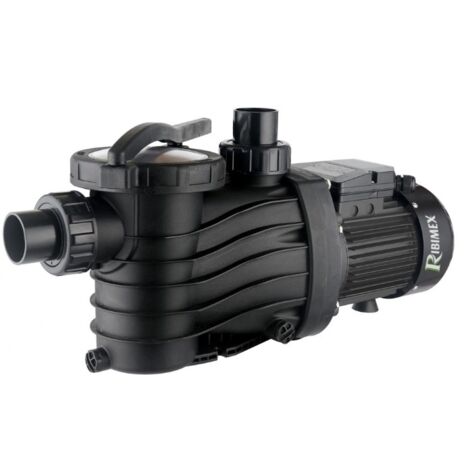 Ribimex – Pompe pour piscine 600W 15000 L/h max – Moteur auto-amorçant – Débit optimal 15 000 L/h – PRSWIM601 (1/2)