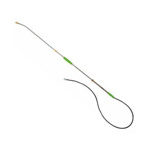 Ribimex – Pulvérisateur à main LINA JET – Laiton – Tuyau 3m pour zones difficiles d'accès – Projection 6m – 2 jets (bâton/pulvérisateur)