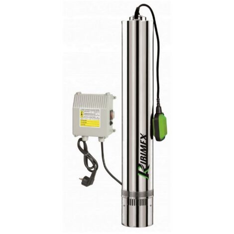 Pompe de puits 1100 watts avec flotteur 65m de refoulement