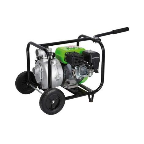 Motopompe essence à pression 212cc 27m3/h sur roues