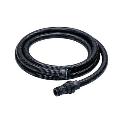 Ribimex – Tuyau gasoil souple annelé D. 22 mm – Longueur 4 m avec raccords 1' – Accessoire entretien outils motorisés – PRKA103