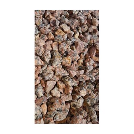 Gravillons rose granité 6/10 400 Kg - 16x25kgs