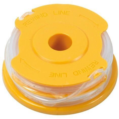 Lot De 2 Bobines Fil Débroussailleuse 15 M - Diamètres 3 Mm Et 2,7 Mm - Nylon Haute Résistance