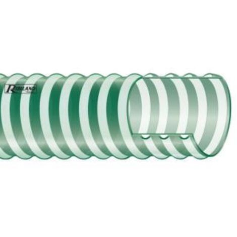 Ribiland – Tuyau annelé en PVC 5 m diamètre 38 mm – Pression max 4 bars – Température d'utilisation -5 à +60 °C – Compatible pompes à eau – PRTAN385 (1/8)
