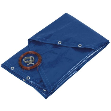 Bache de protection 4.2 m 140 g/m2 pour piscine de 3.6 m
