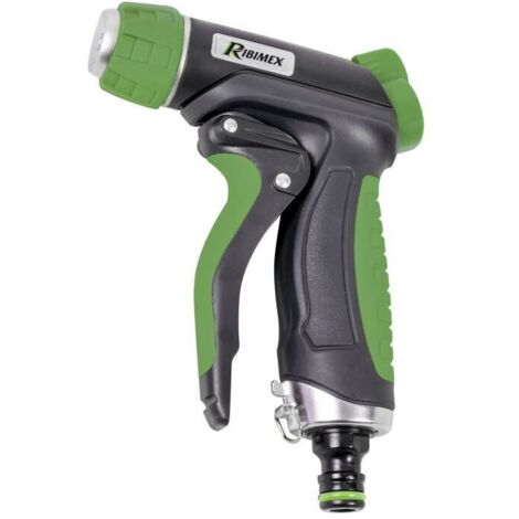 Pistolet d'arrosage de jardin RIBIMEX, régulation du débit, Soft-Touch (1/5)
