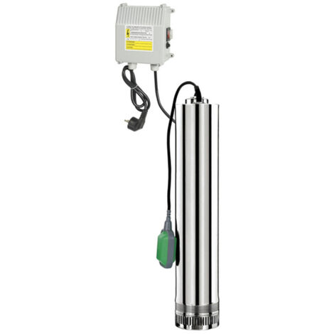 Pompe pour puits 750W avec flotteur
