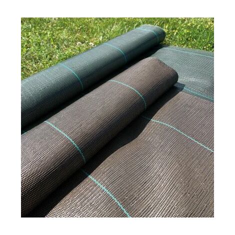 Toile de paillage verte 90 gr/m² - 1.65 X 10 ml