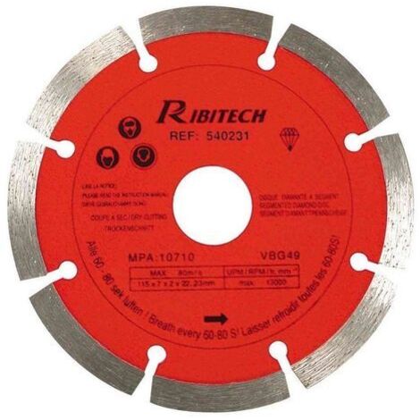 Disque Diamanté à Segment 125/C (1/2)