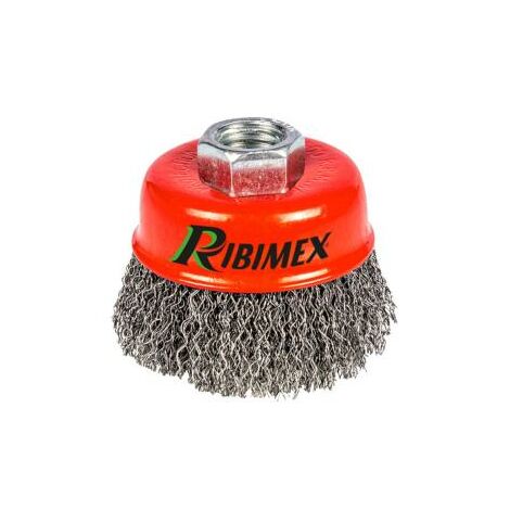 Brosse métallique pour meuleuse diamètre.75 mm (1/3)