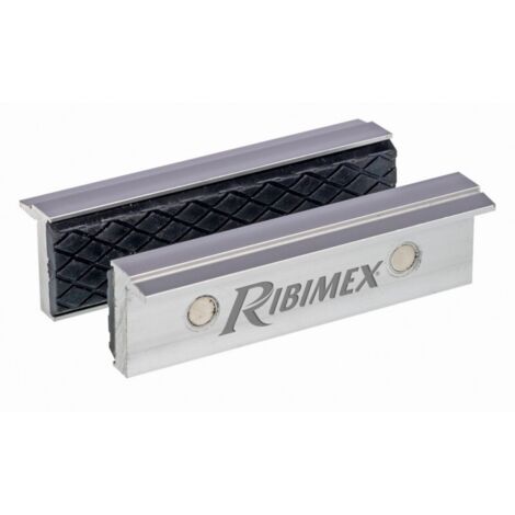 Mors alu magnétiques avec gomme 100mm en lot de 2 (1/2)