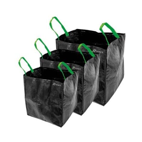 Lot de 3 sacs multifonctions avec anses 70/100 et 170 litres