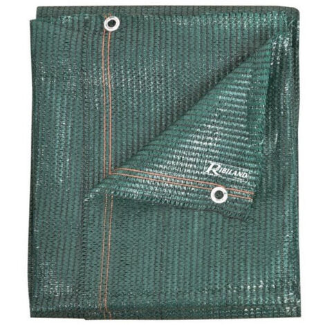 BRISE VUE hauteur 1M X 5M de long , 90GR/M², VERT (1/3)