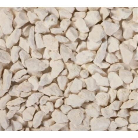 Gravillons calcaire Ocre/blanc 10/14 150 Kg