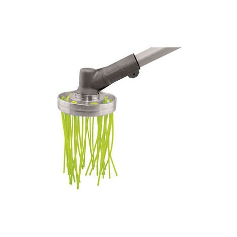 Tête universelle aluminium de desherbage diamètre 120mm avec 36 fils