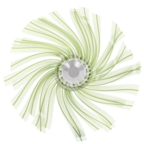 Tête universelle aluminium de desherbage diamètre 120mm avec 36 fils