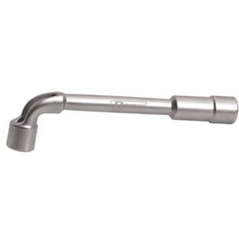 Ribitech – Clé à pipe débouchée 13mm 12/6 pans – Acier forgé chromé vanadium – Finition satinée pour solidité et force de serrage