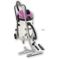 Aspirateur eau et poussières inox à décolmatage 1200 w 78 l