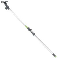 Ribimex – Echenilloir télescopique 2,77 mètres – Lame en acier au carbone trempé – Rallonge aluminium pour espaces confinés – Tête orientable