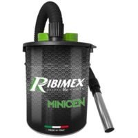 Ribimex – Aspirateur à cendres 600W 10L – Filtre HEPA lavable – Flexible métal 0,85m – Pour cheminées et barbecues - PRCEN011