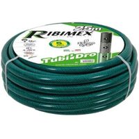Ribimex – Tuyau d'arrosage 50m – Diamètre 15mm – Pression 24 bars – Tricoté 3 couches – Traitement anti-UV pour durabilité