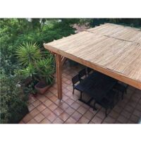 Pergolas independante, 650cmx300cm, Bois DOUGLAS Français, Carport-Auvent, Abri terrasse