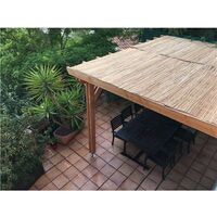 Pergolas independante, 650cmx400cm, Bois DOUGLAS Français, Carport-Auvent, Abri terrasse