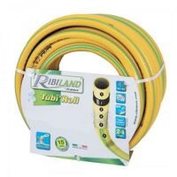 Ribimex – Tuyau d'arrosage 25m 15mm – 4 couches PVC anti-UV – Pression maximale 30 bars – Antivrille bidirectionnel