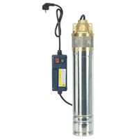 Ribimex â Pompe immergĂ©e 750 W â Hauteur de refoulement max 61 m â DĂ©bit 3000 l/h â Corps inox pour puits de forage